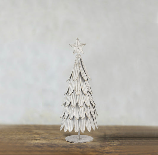 White Vintage Christmas Tree