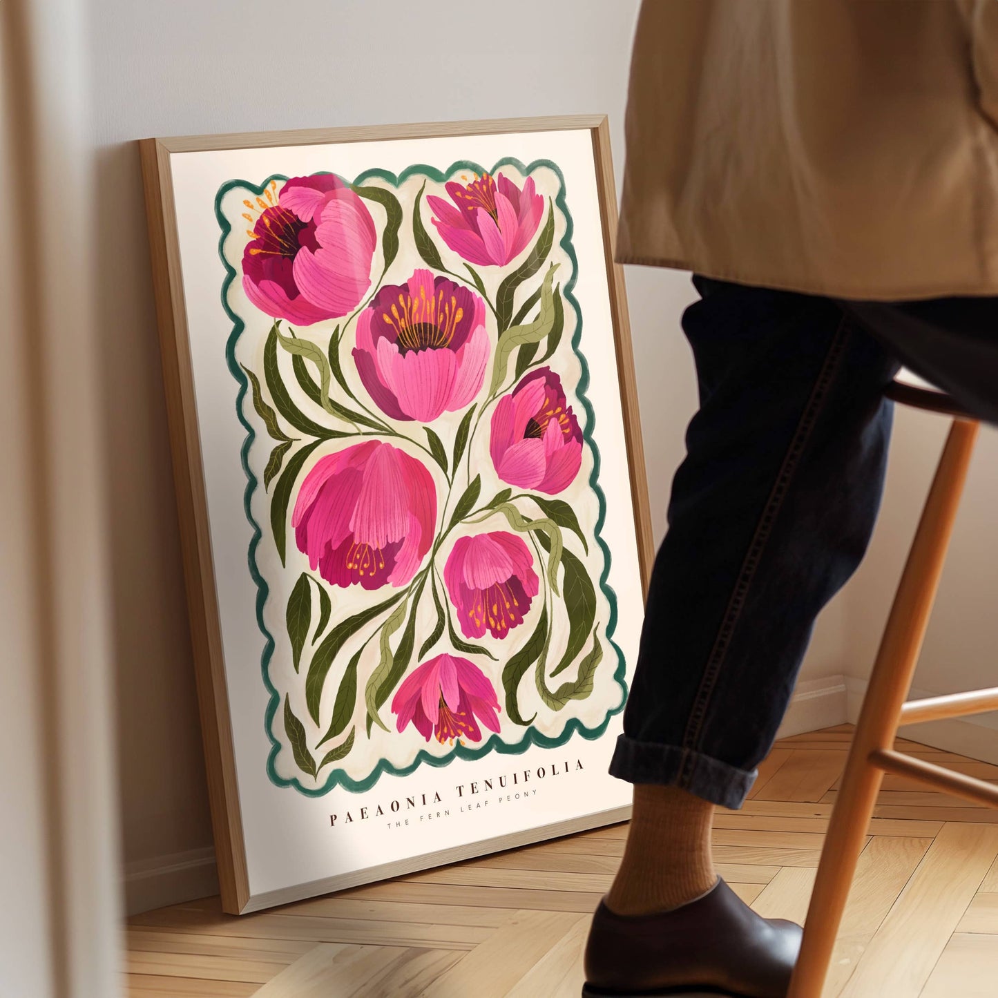 Summer Peony Art Print
