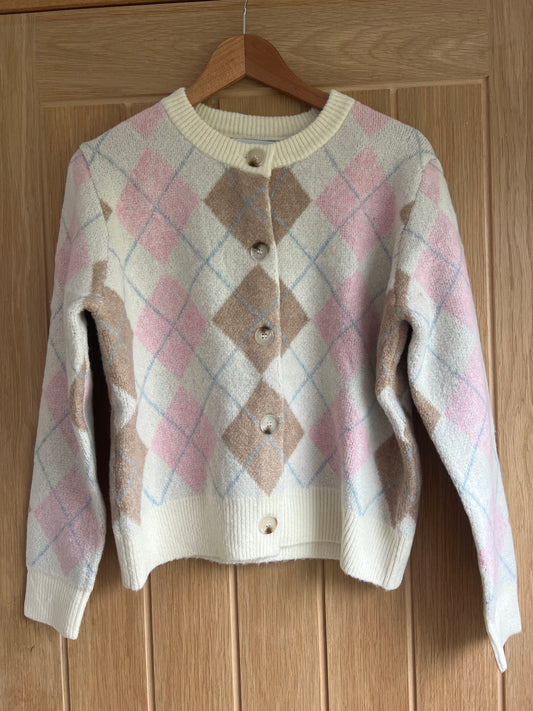 Argyle Diamond Cardigan