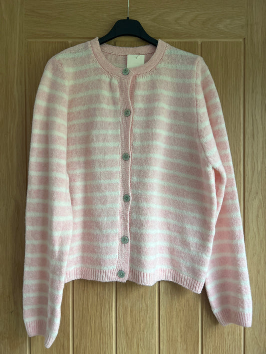 Delicate Stripe Cardigan