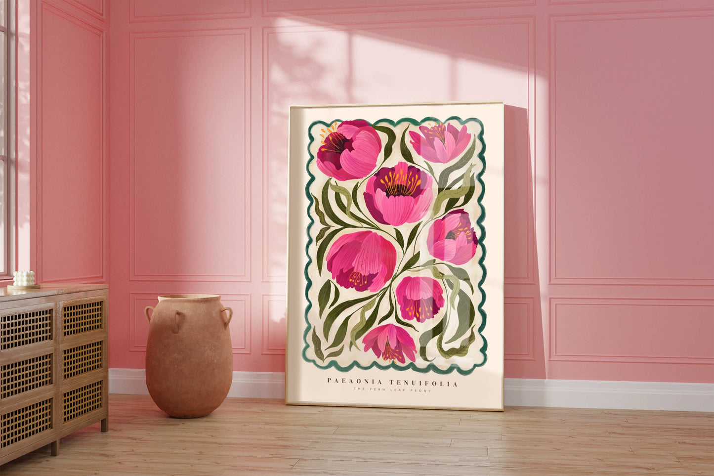 Summer Peony Art Print
