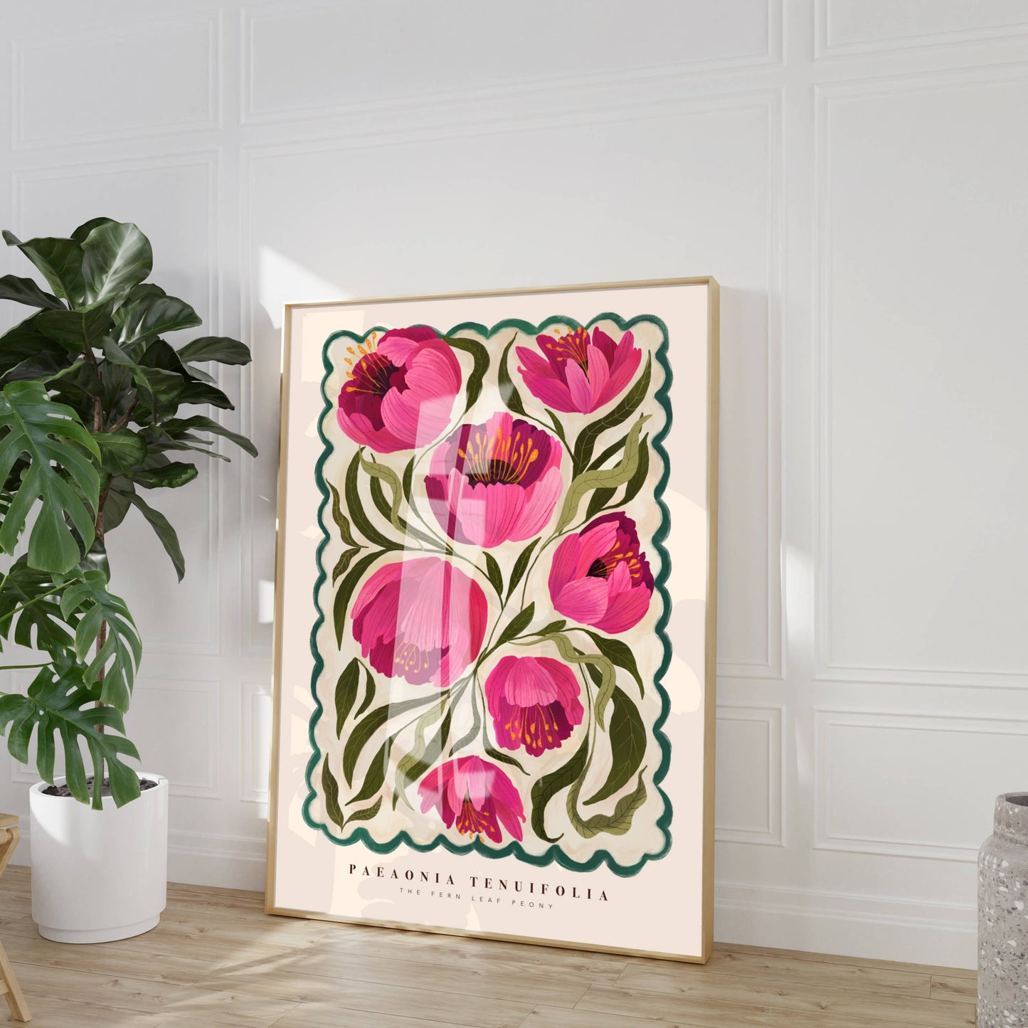 Summer Peony Art Print