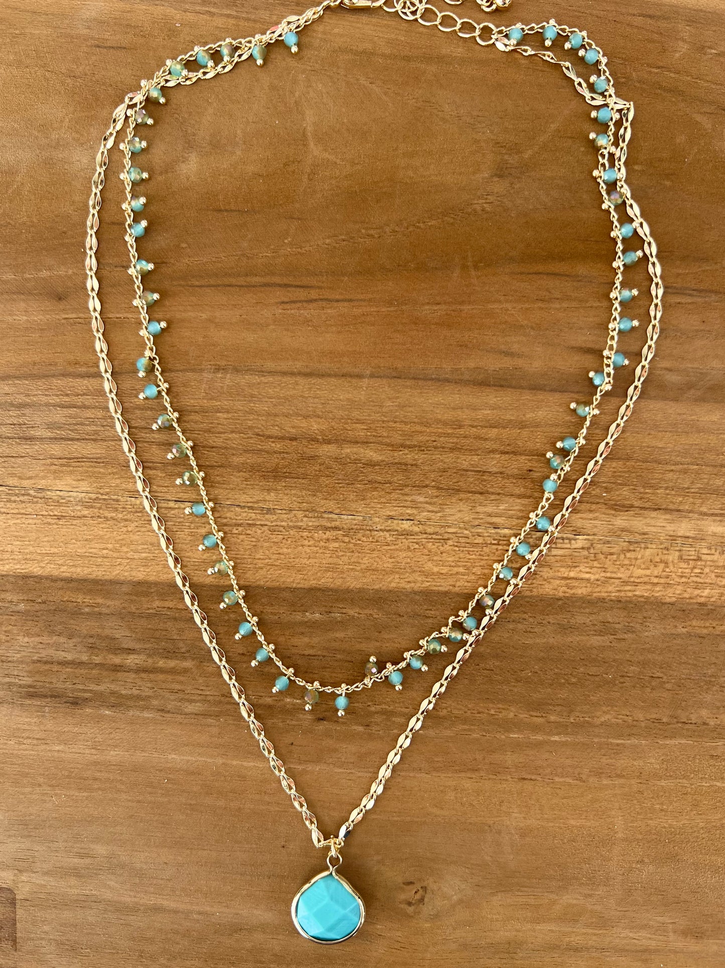 Delicate Stone Necklace