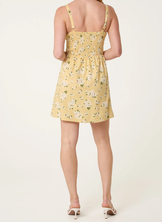 Milkmaid Short Dress