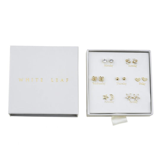 Weekday earing gift box