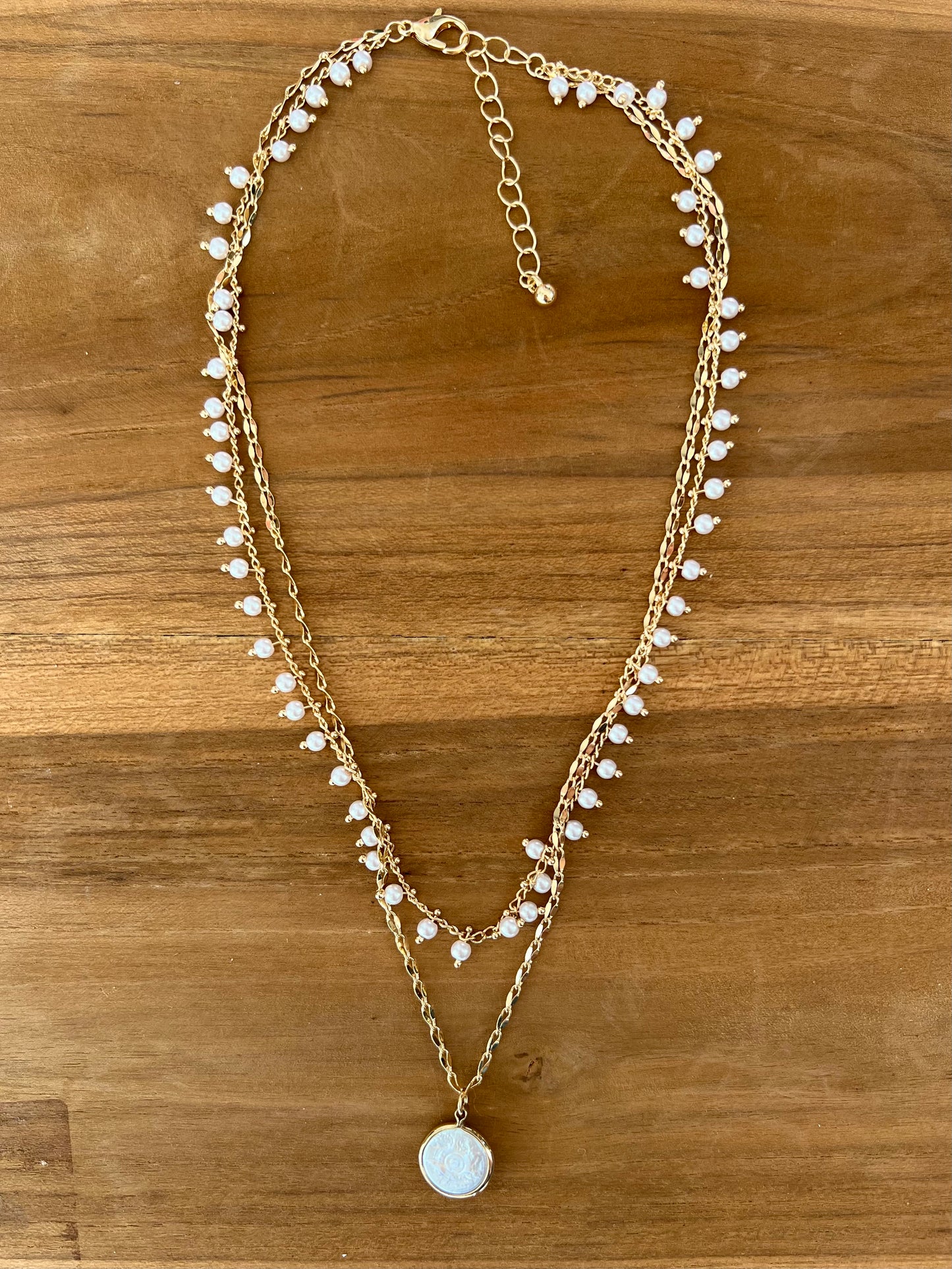 Delicate Stone Necklace