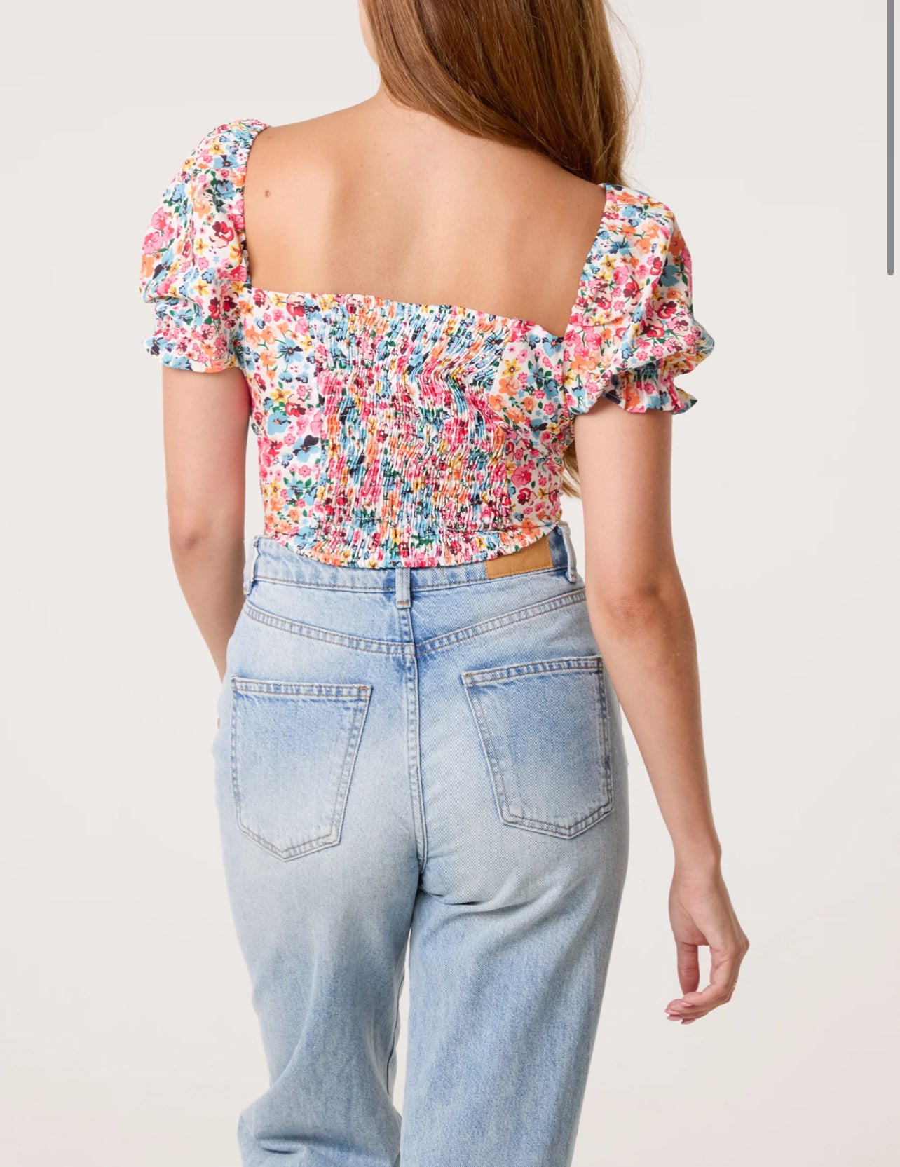 Ditsy Floral Cropped Top