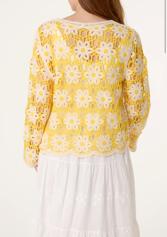 Daisy Crochet Top