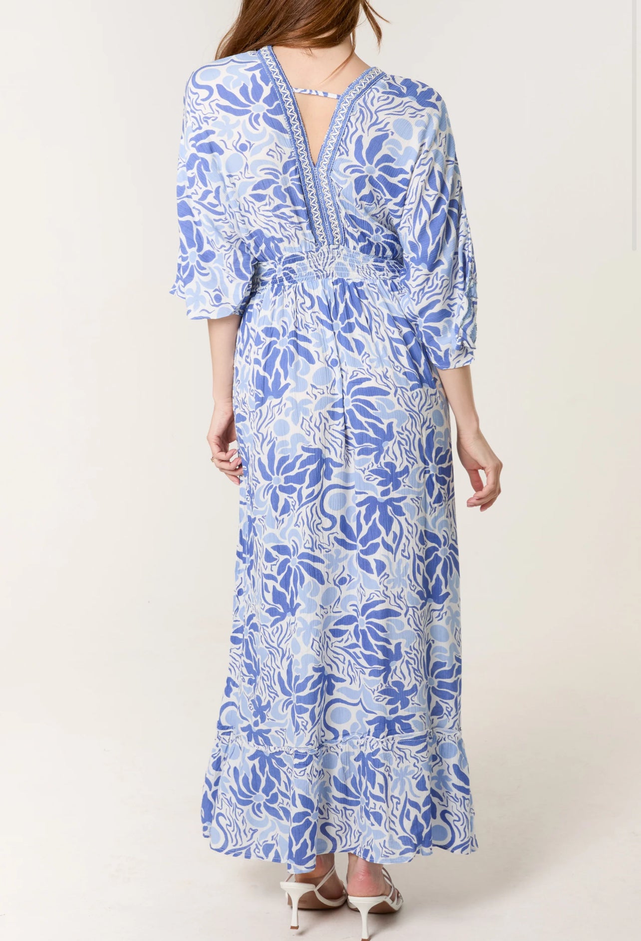 Leaf Embellished Dress