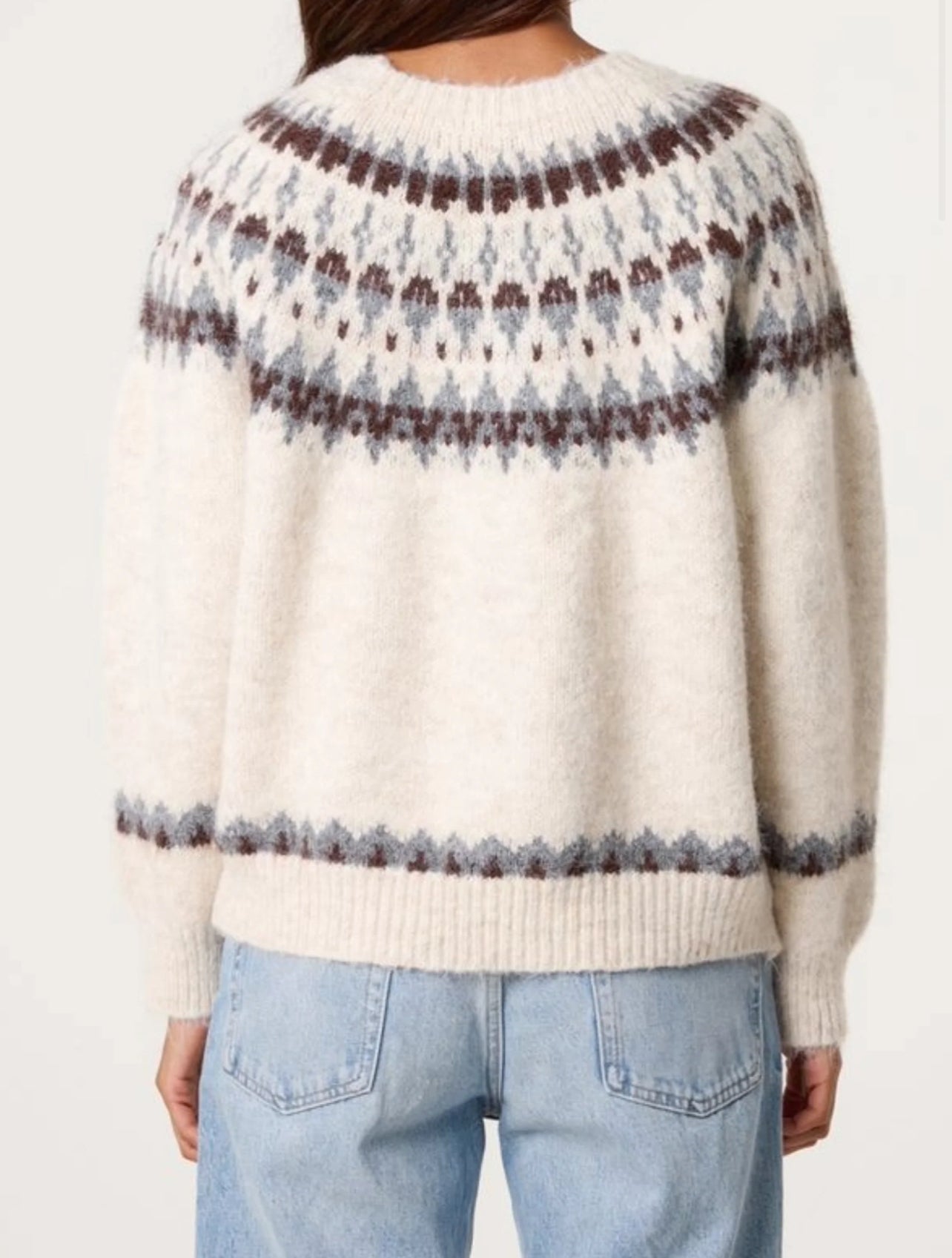 Nordic Knit Wool Blend Jumper