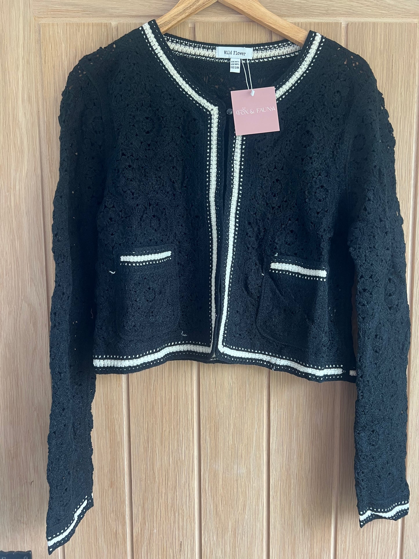 Lace Crochet Cardigan