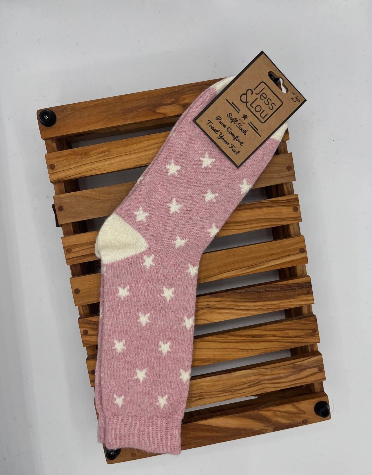Rib Soft Star Socks