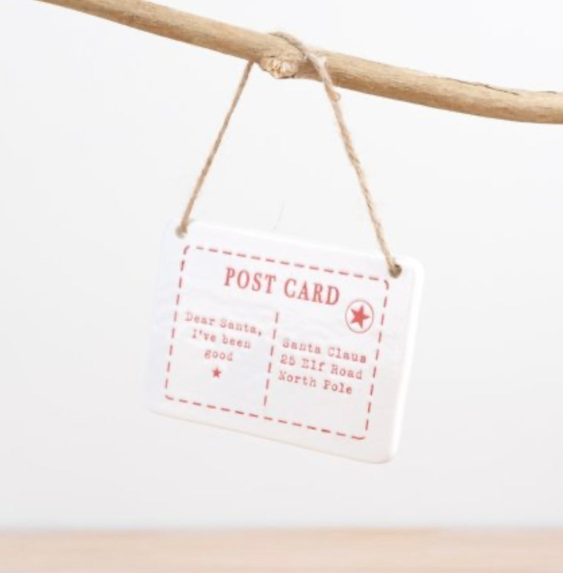 Dear Santa Post Card