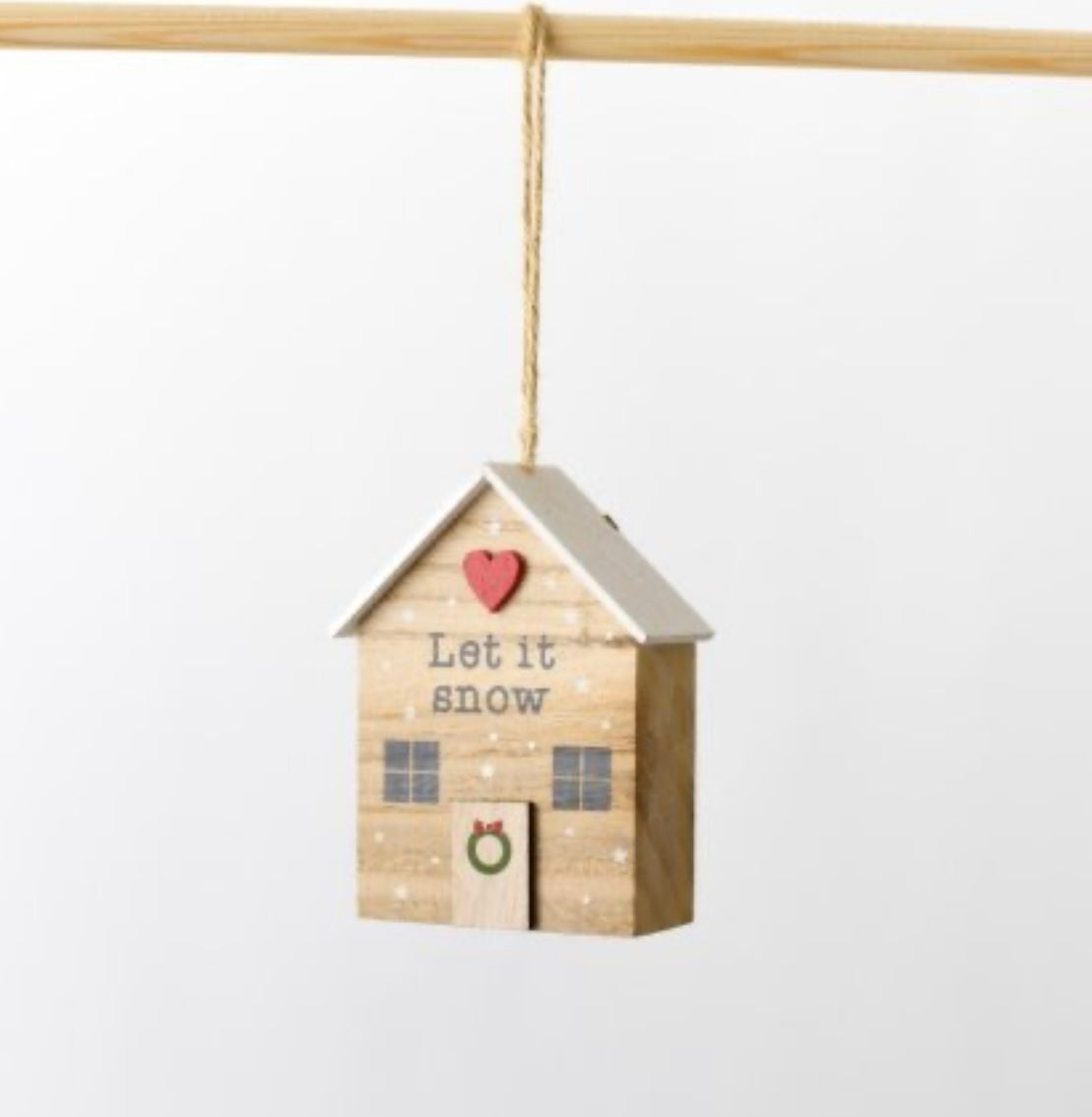 (Let it snow) Hanging Wooden House