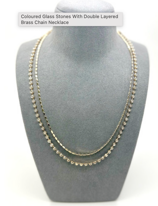 Coloured Crystal Necklace