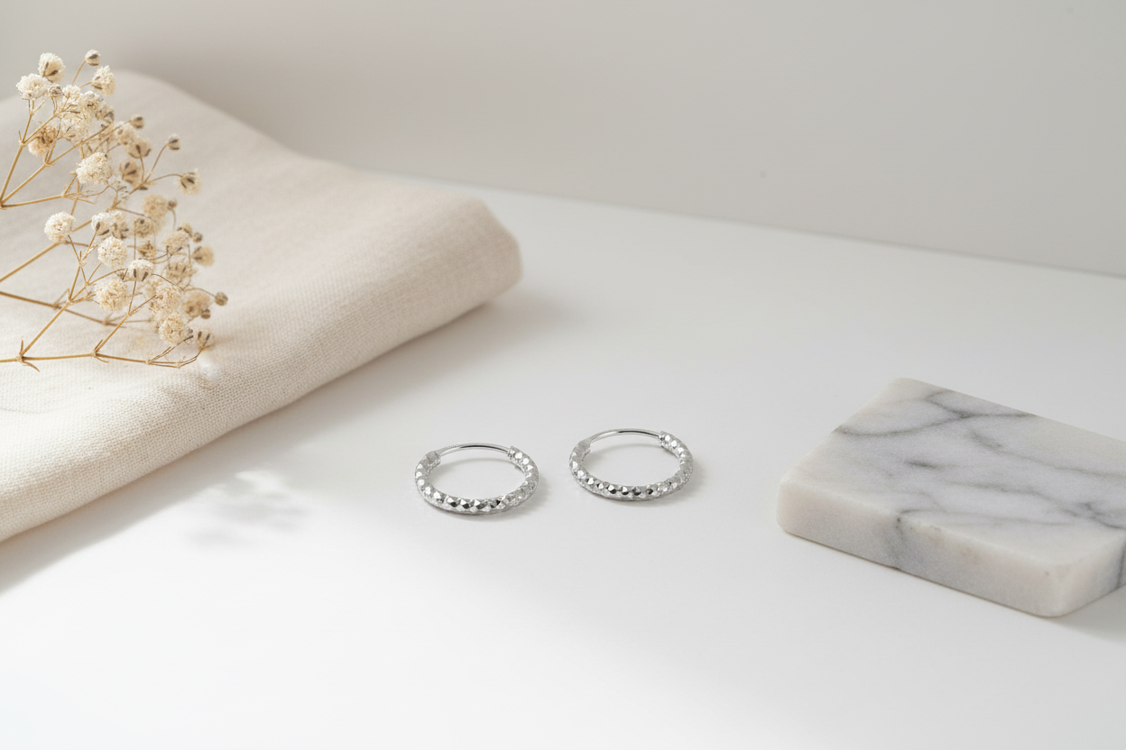 Textured hoop