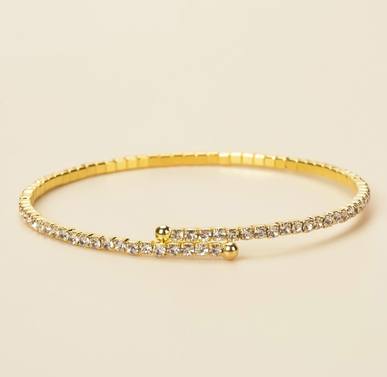 Cz Wrap Bracelet