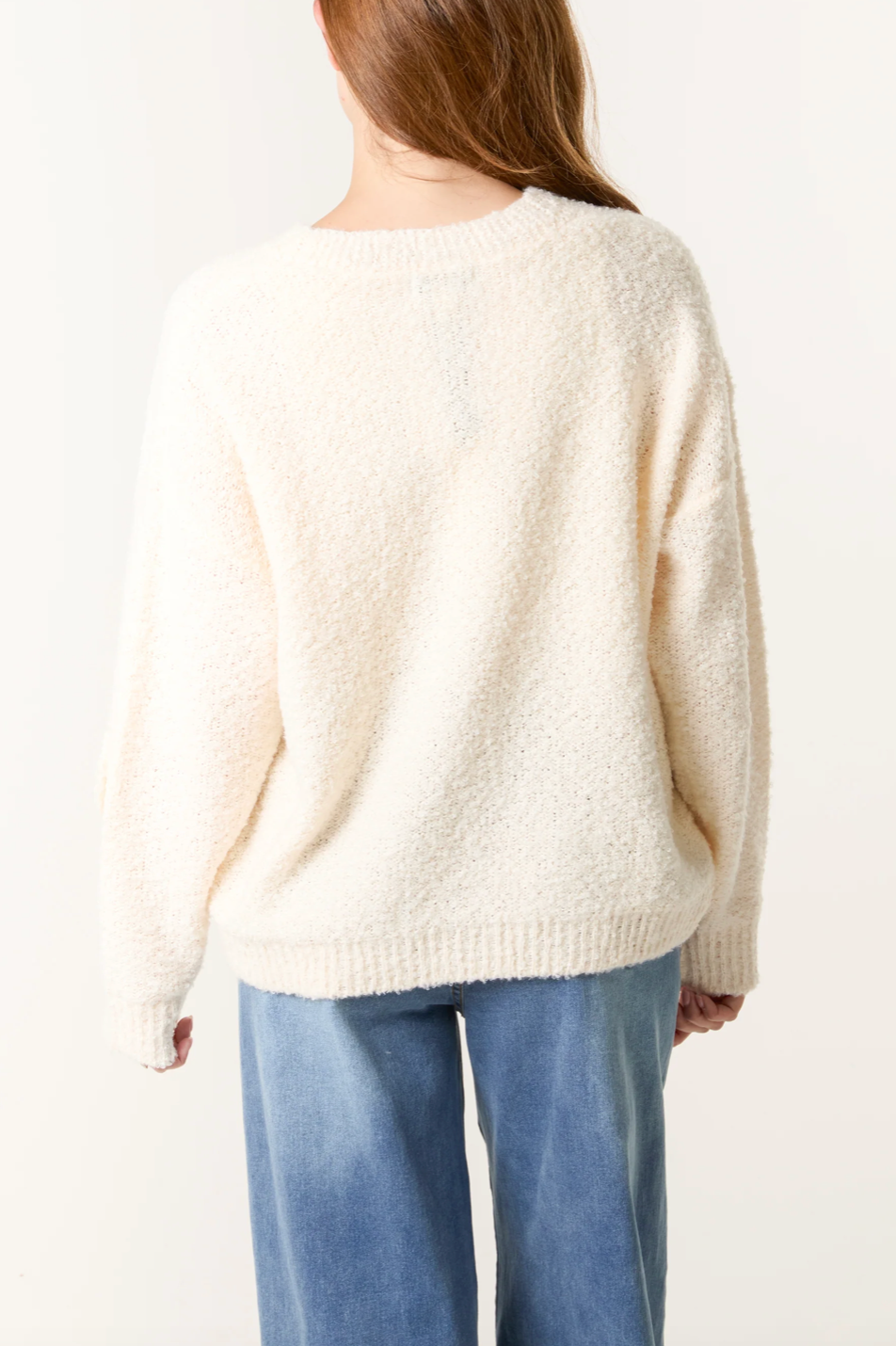 Flower Soft Knit Cardigan