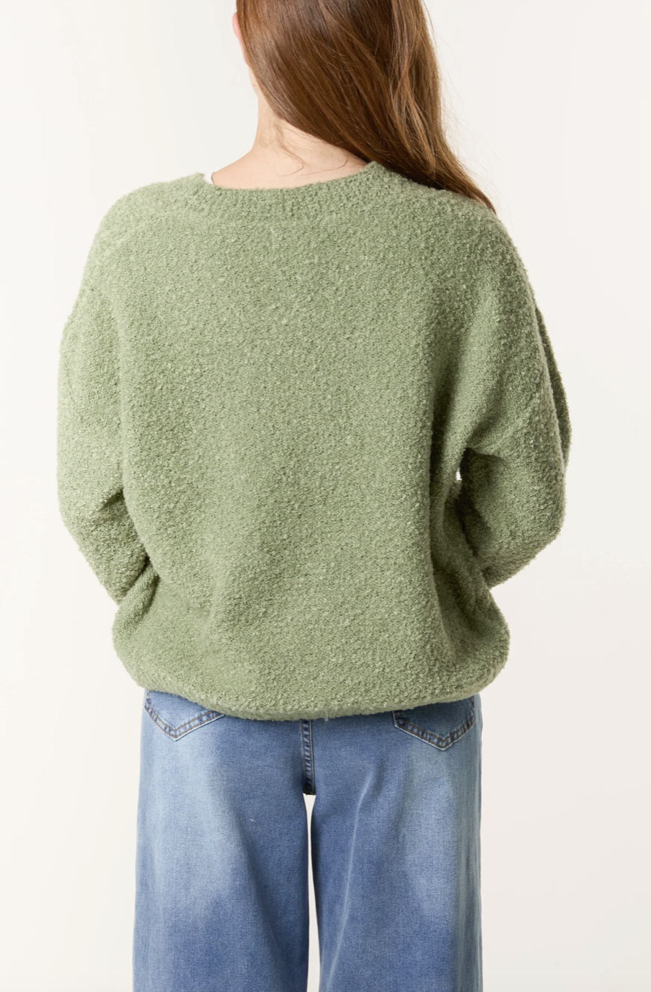 Flower Soft Knit Cardigan