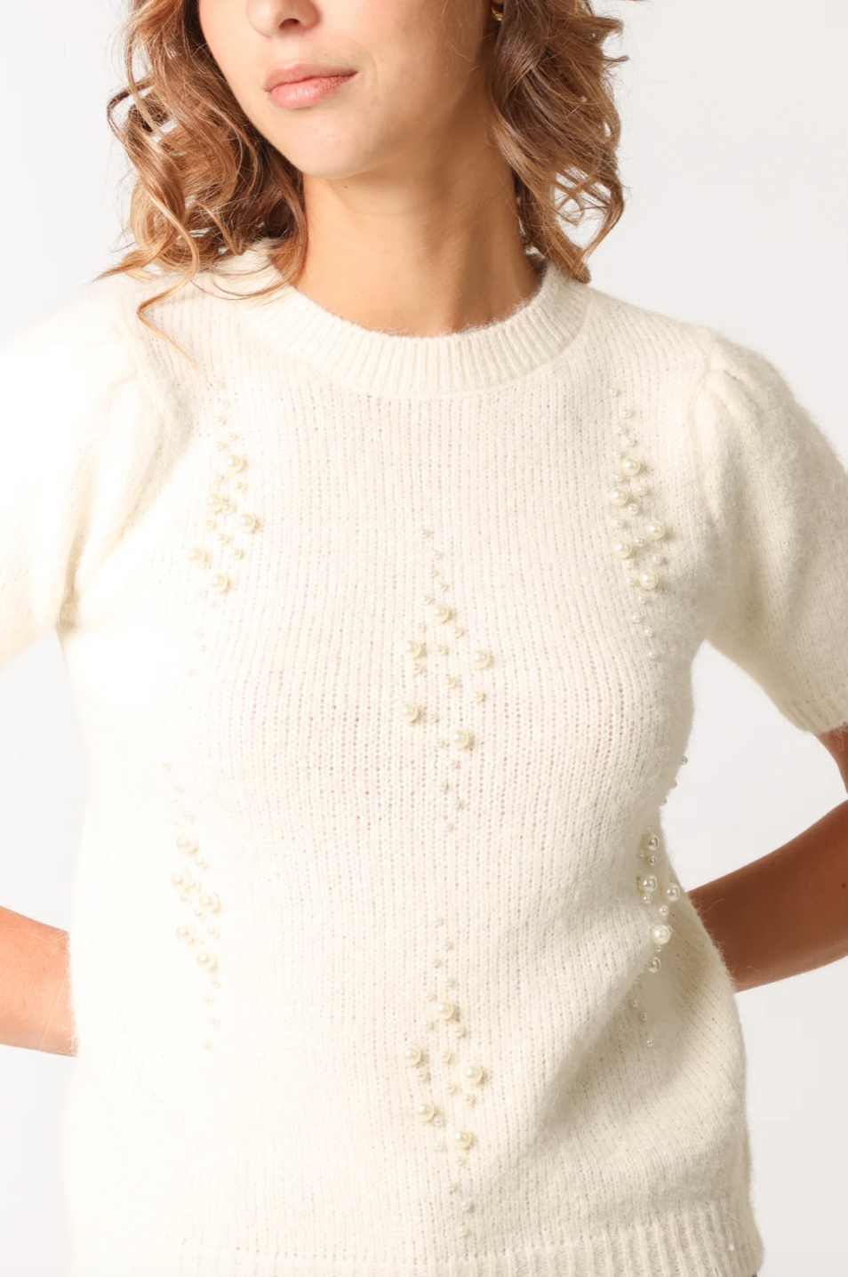 Pearl Embellished Jumper