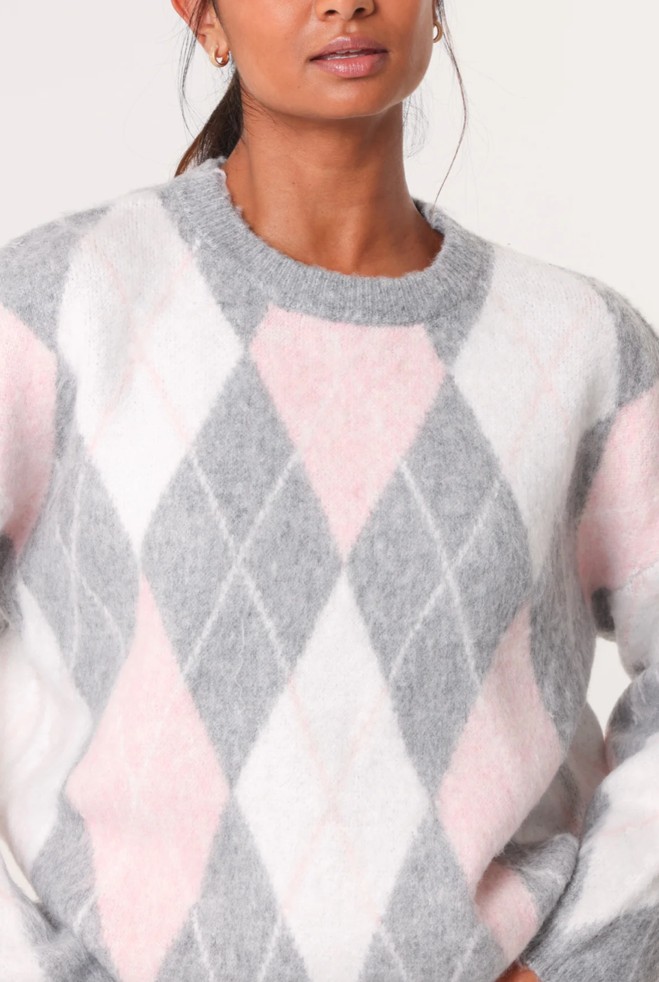 Argyle Diamond Jumper