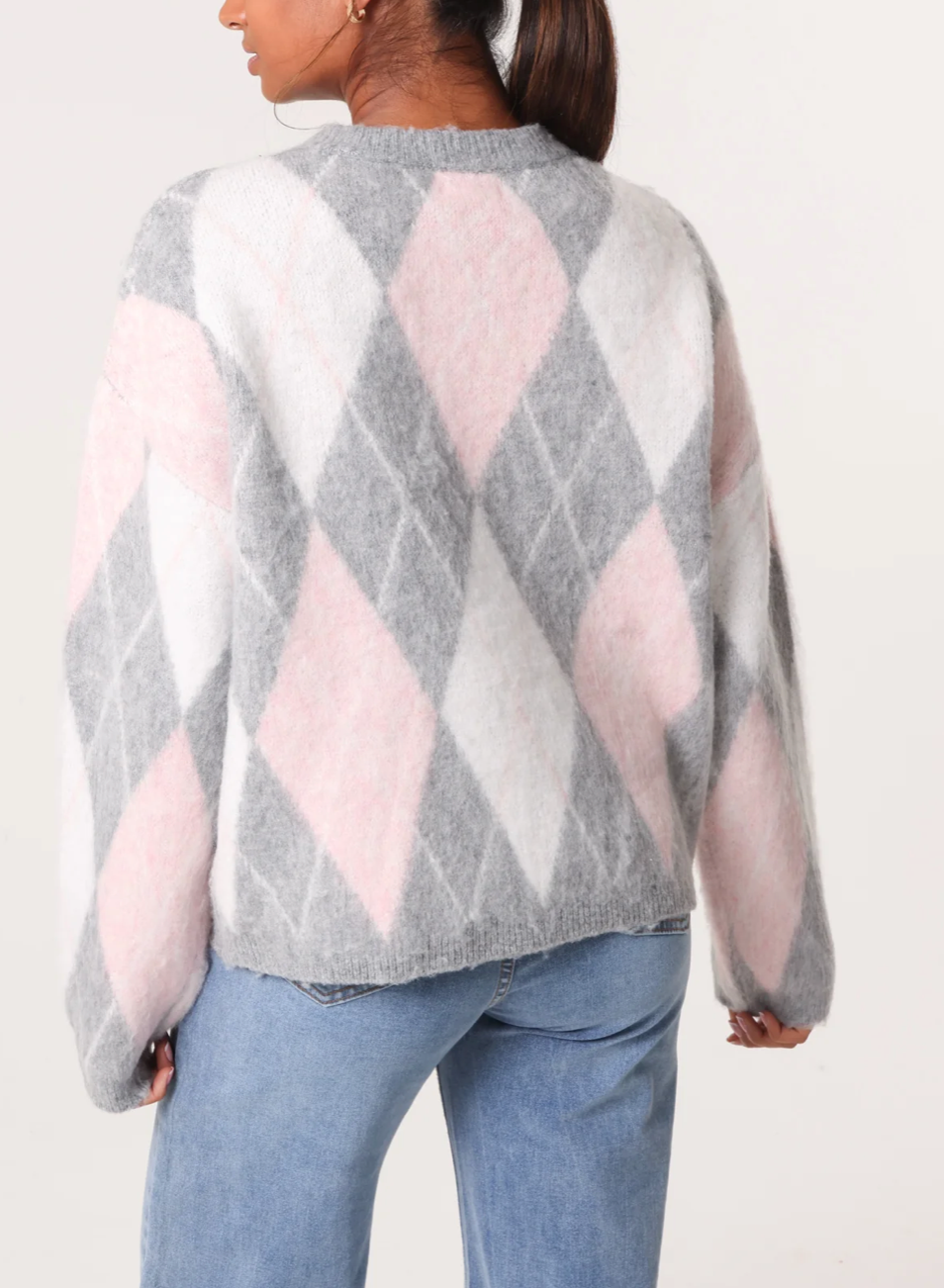 Argyle Diamond Jumper