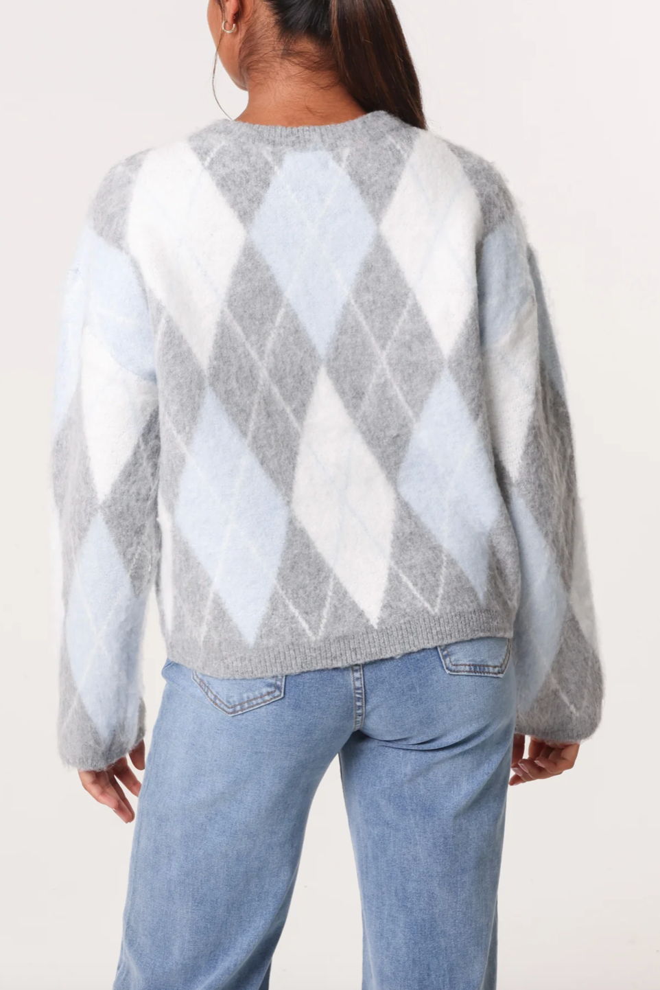 Argyle Diamond Jumper