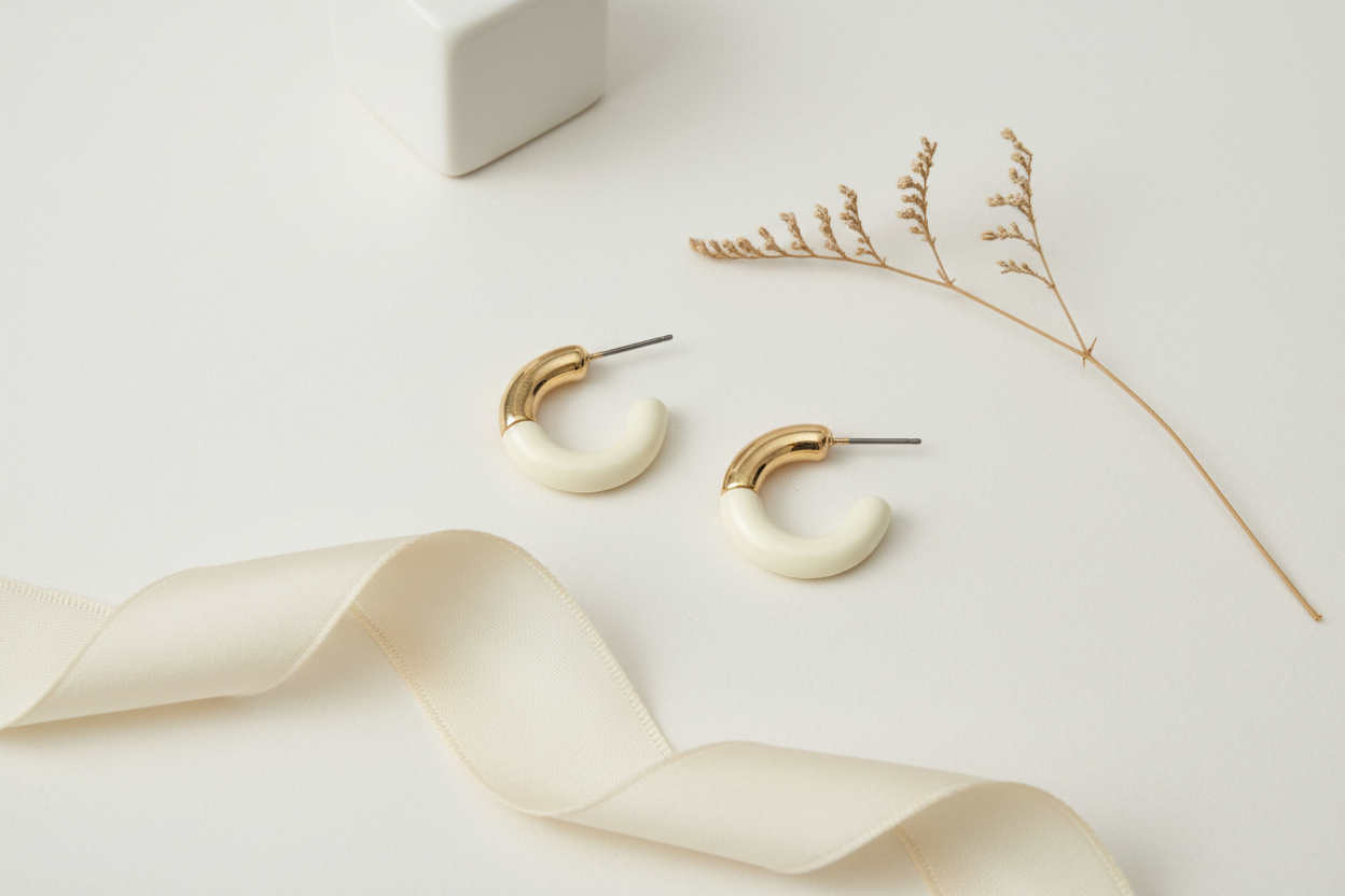 Mixed Metal Resin Hoops