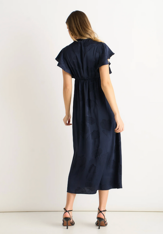 Jacquard Floral Dress