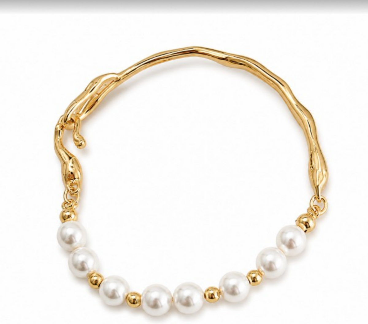 Moulton Pearl Cuff Bracelet