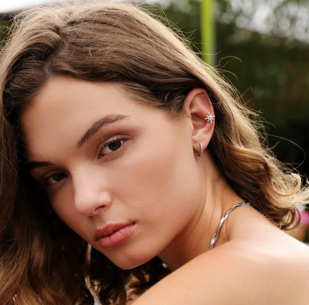 Compass Ear Cuff