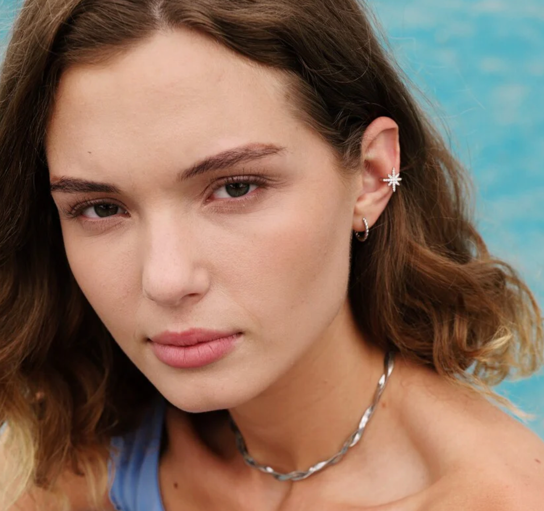 Compass Ear Cuff