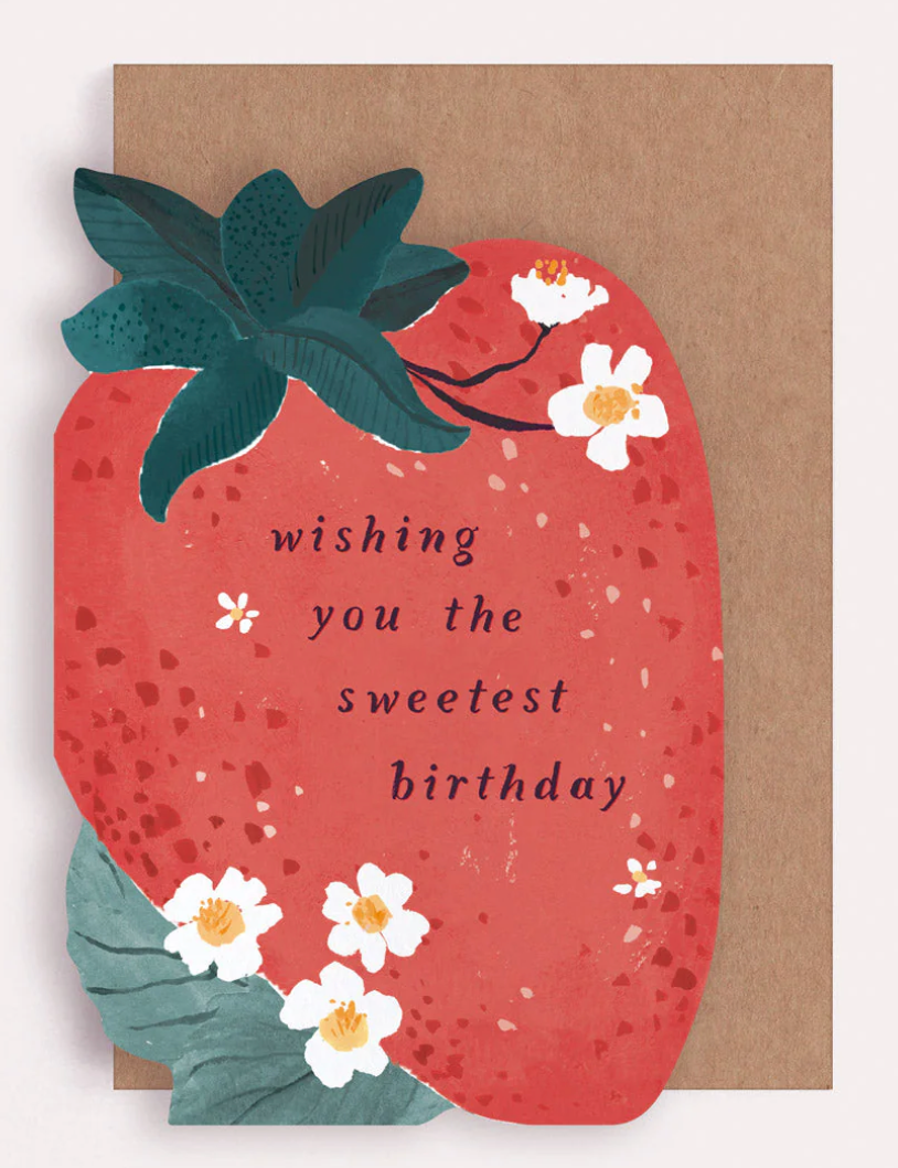 Sweet Strawberry Card