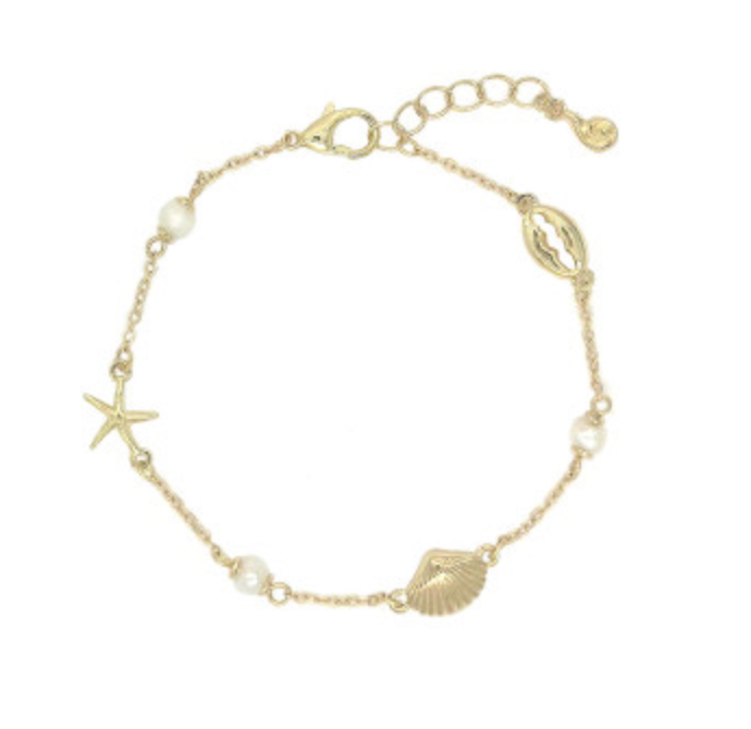 Delicate Seashell Bracelet