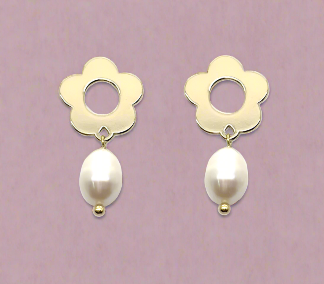 Retro Flower Earrings
