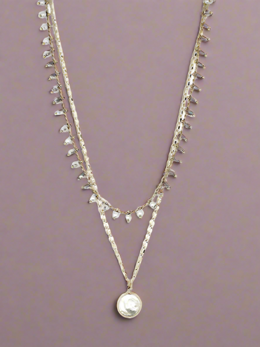 Delicate Stone Necklace