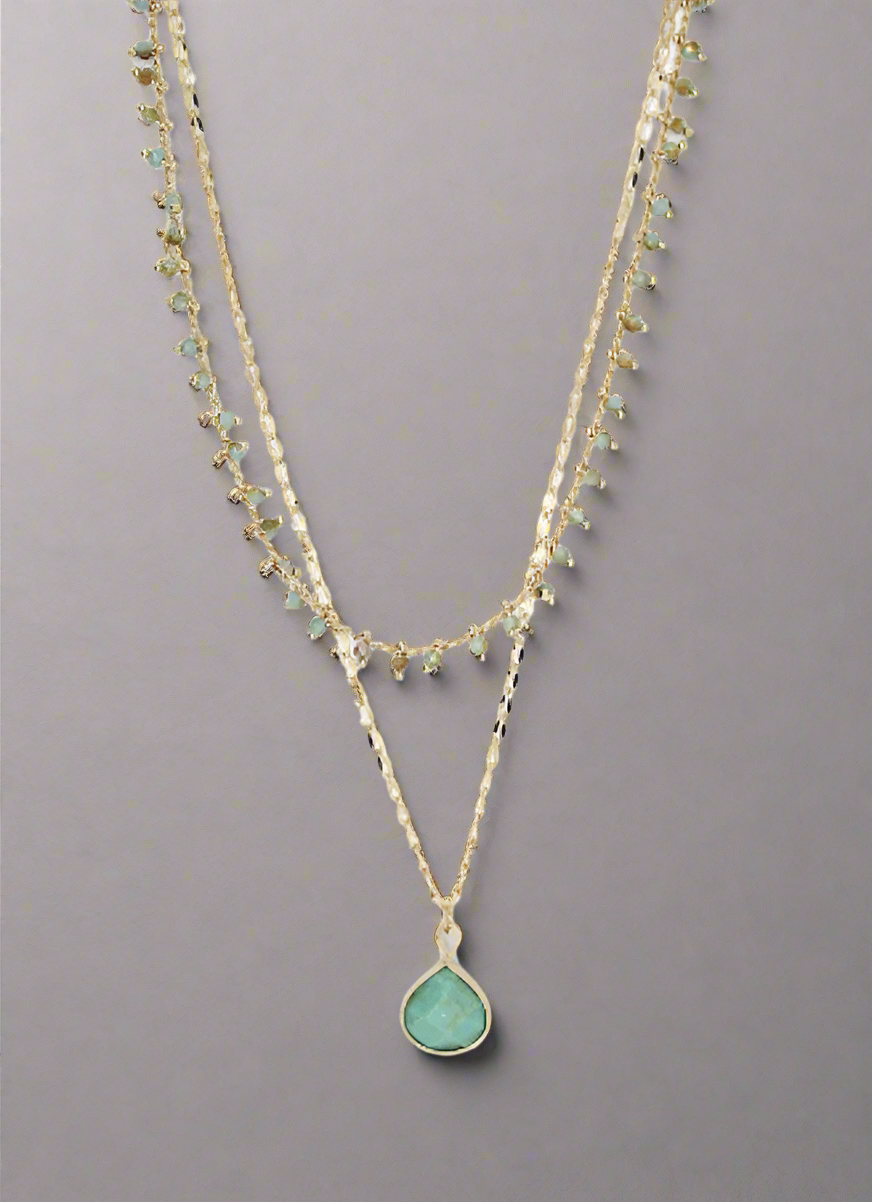 Delicate Stone Necklace