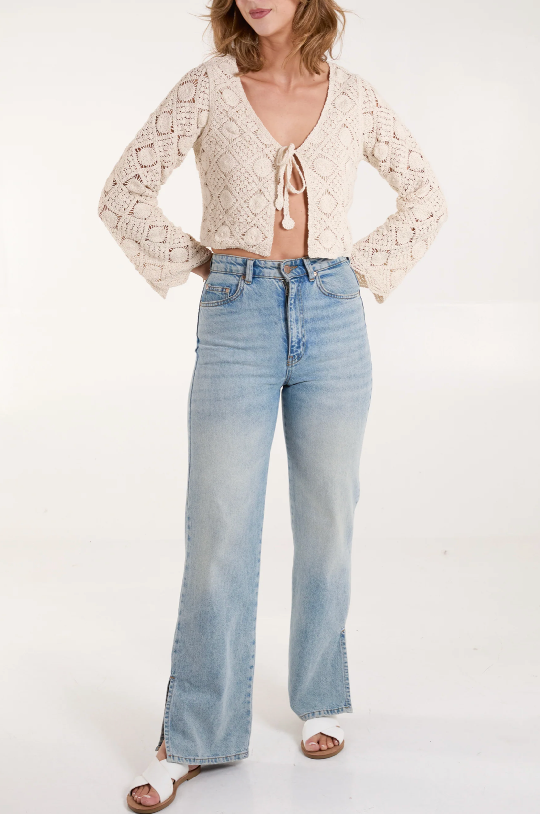 Shelly Crochet Cardigan