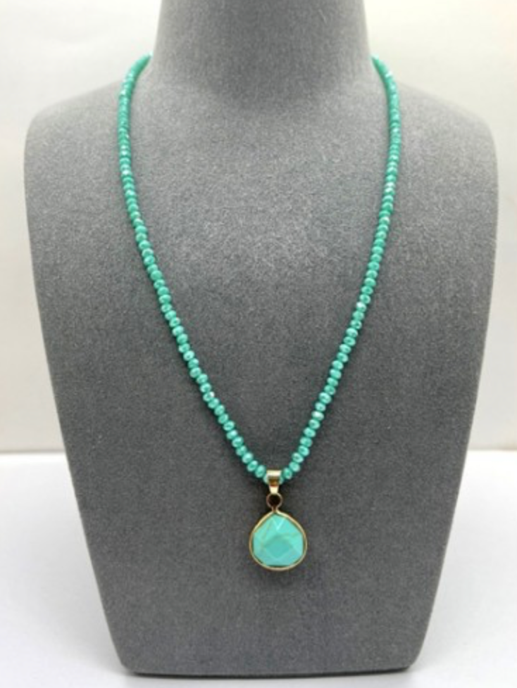 Stone Bead Necklace