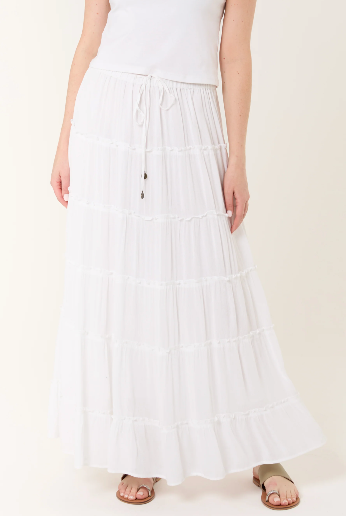 White Maxi Skirt