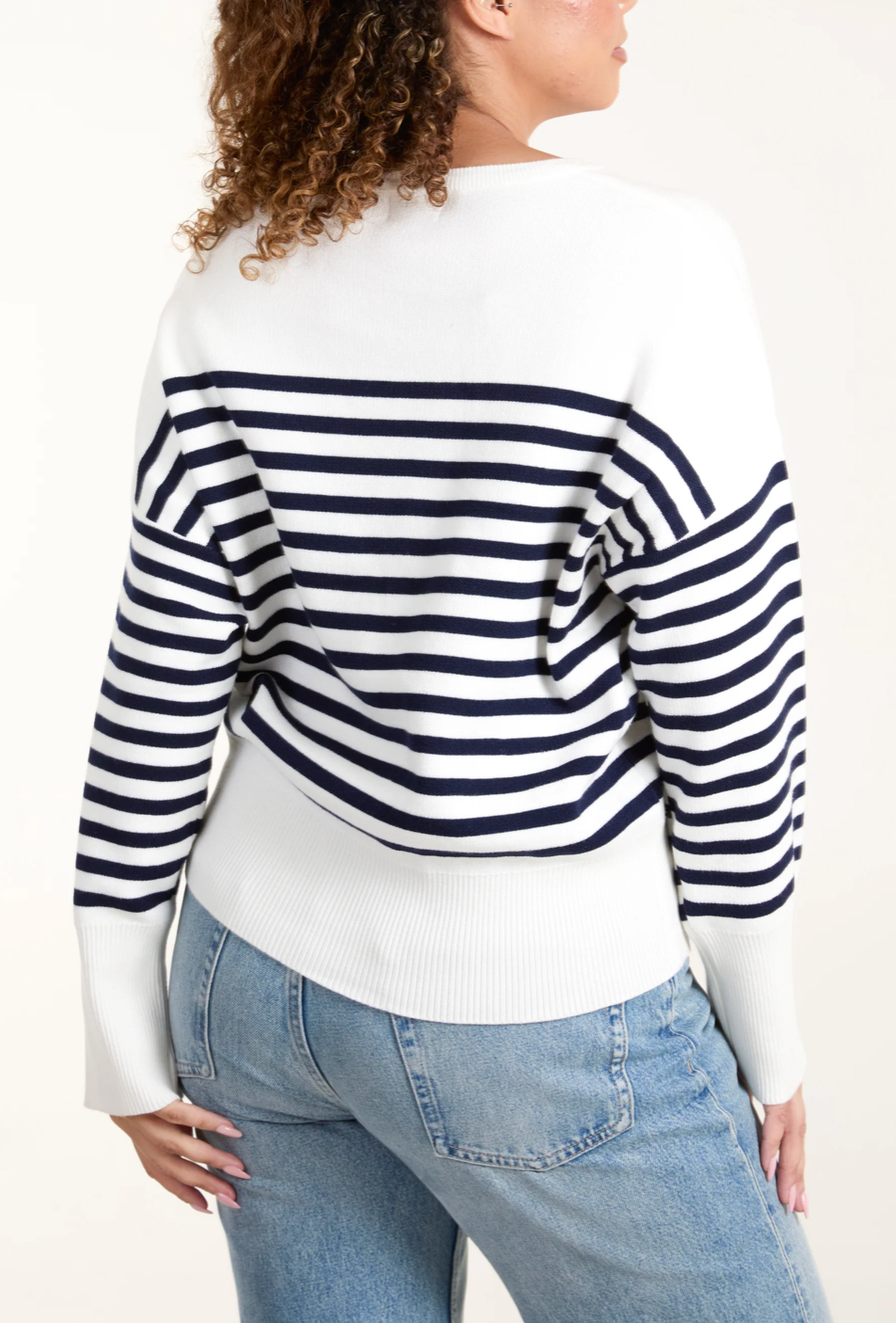 Fine Knit Stripe Jumper