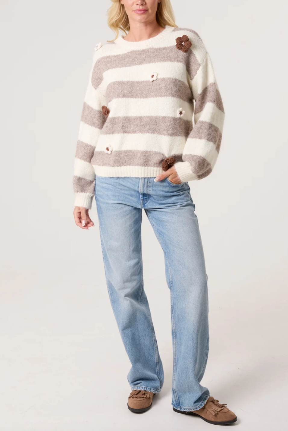 Flocking Flower Jumper