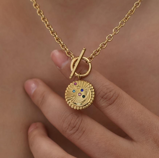 Galaxy Charm Necklace
