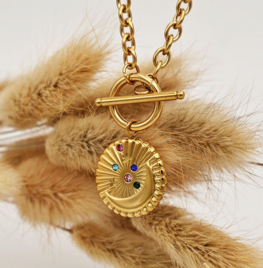 Galaxy Charm Necklace