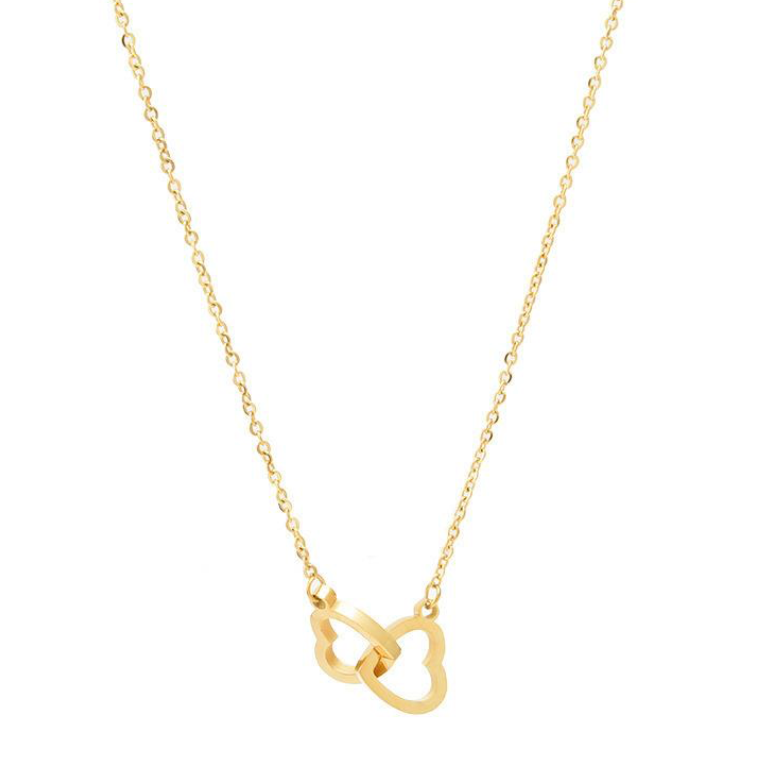 Linked Heart Necklace