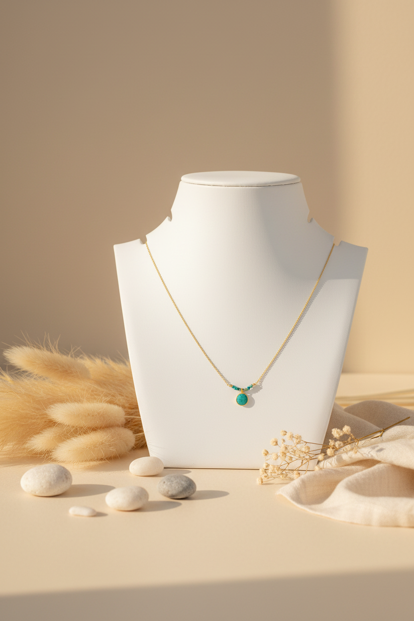 Pretty Gemstone Necklace
