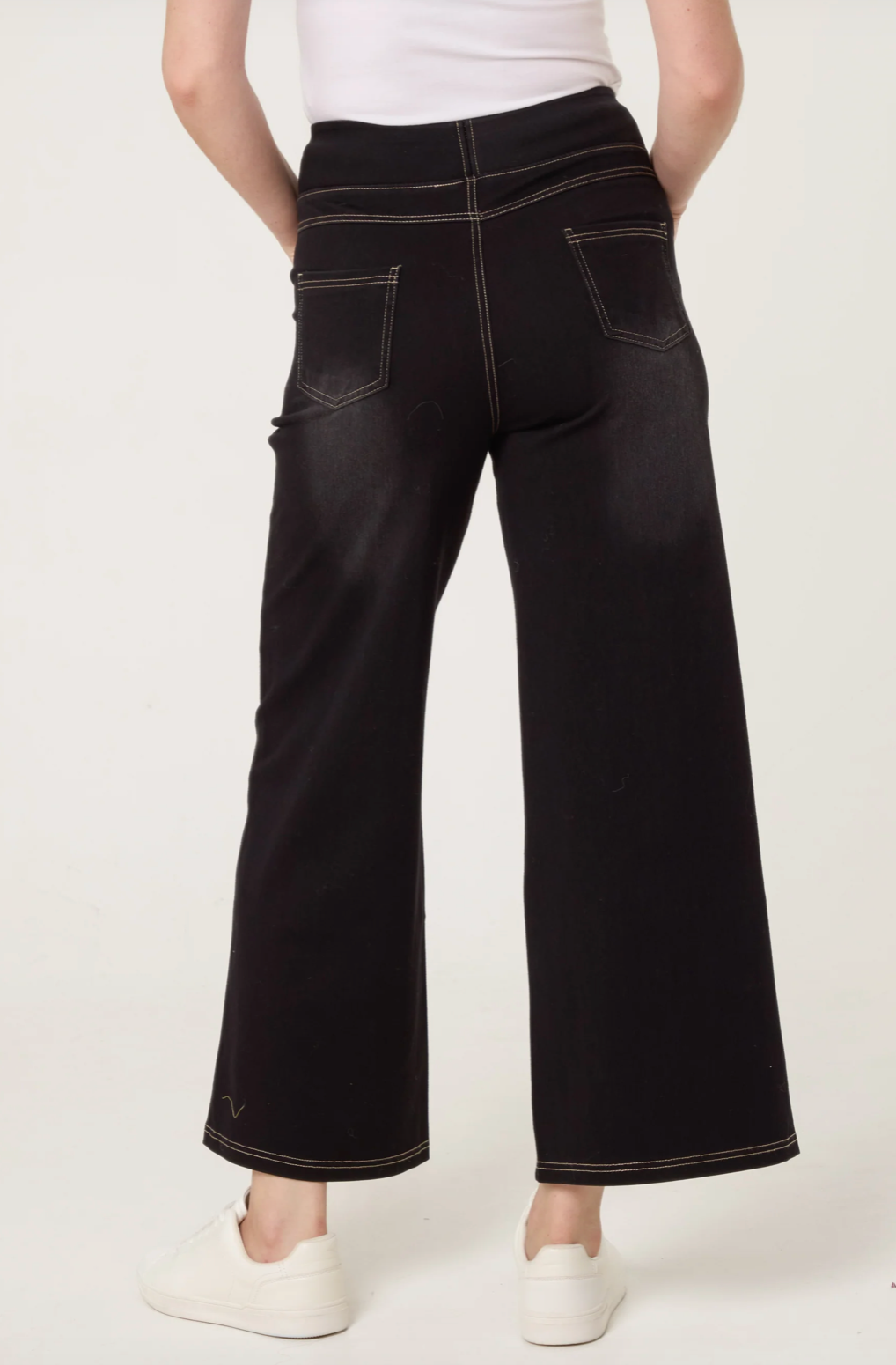 Deep Waistband Trouser Jean
