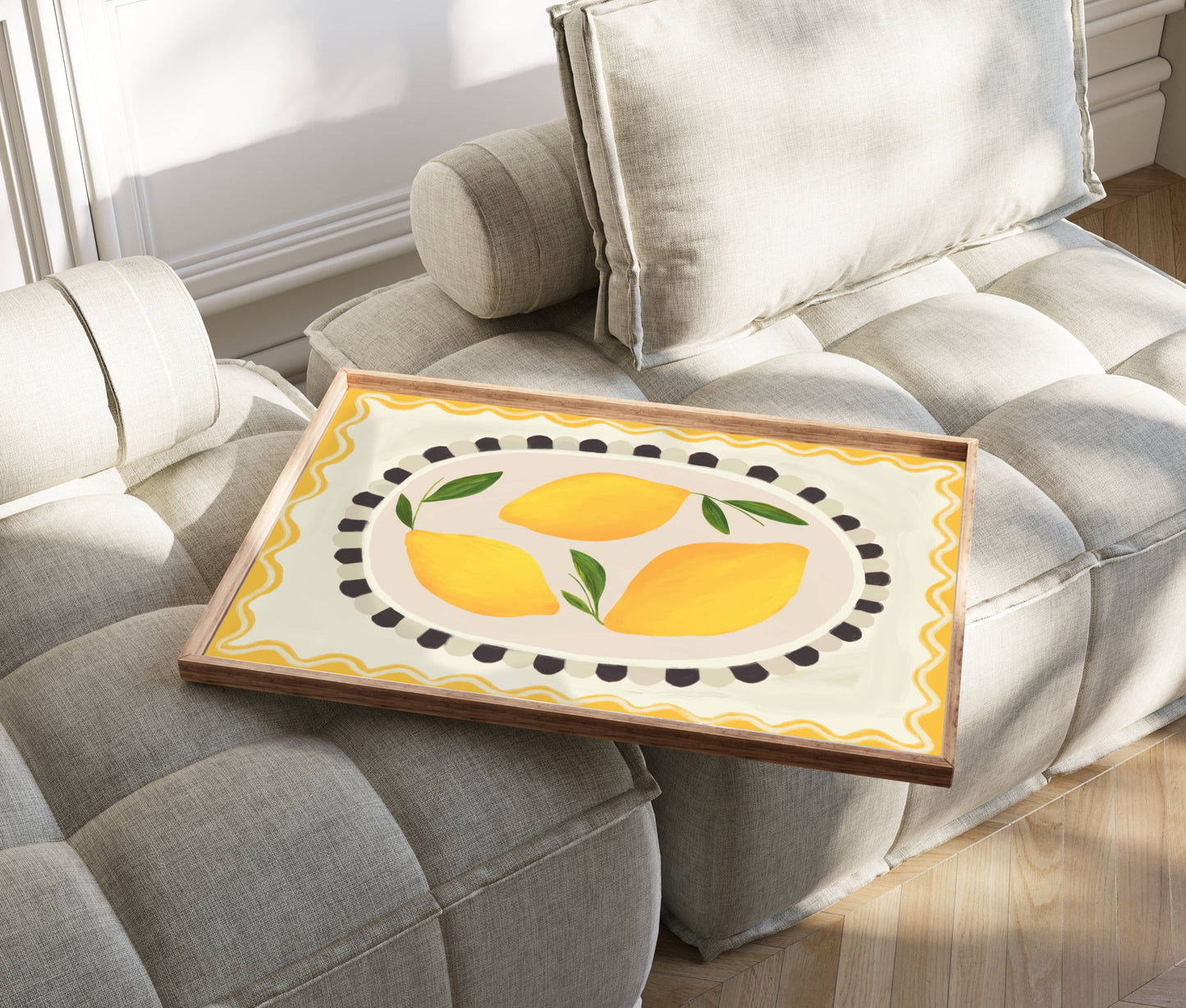 Lemon Art print
