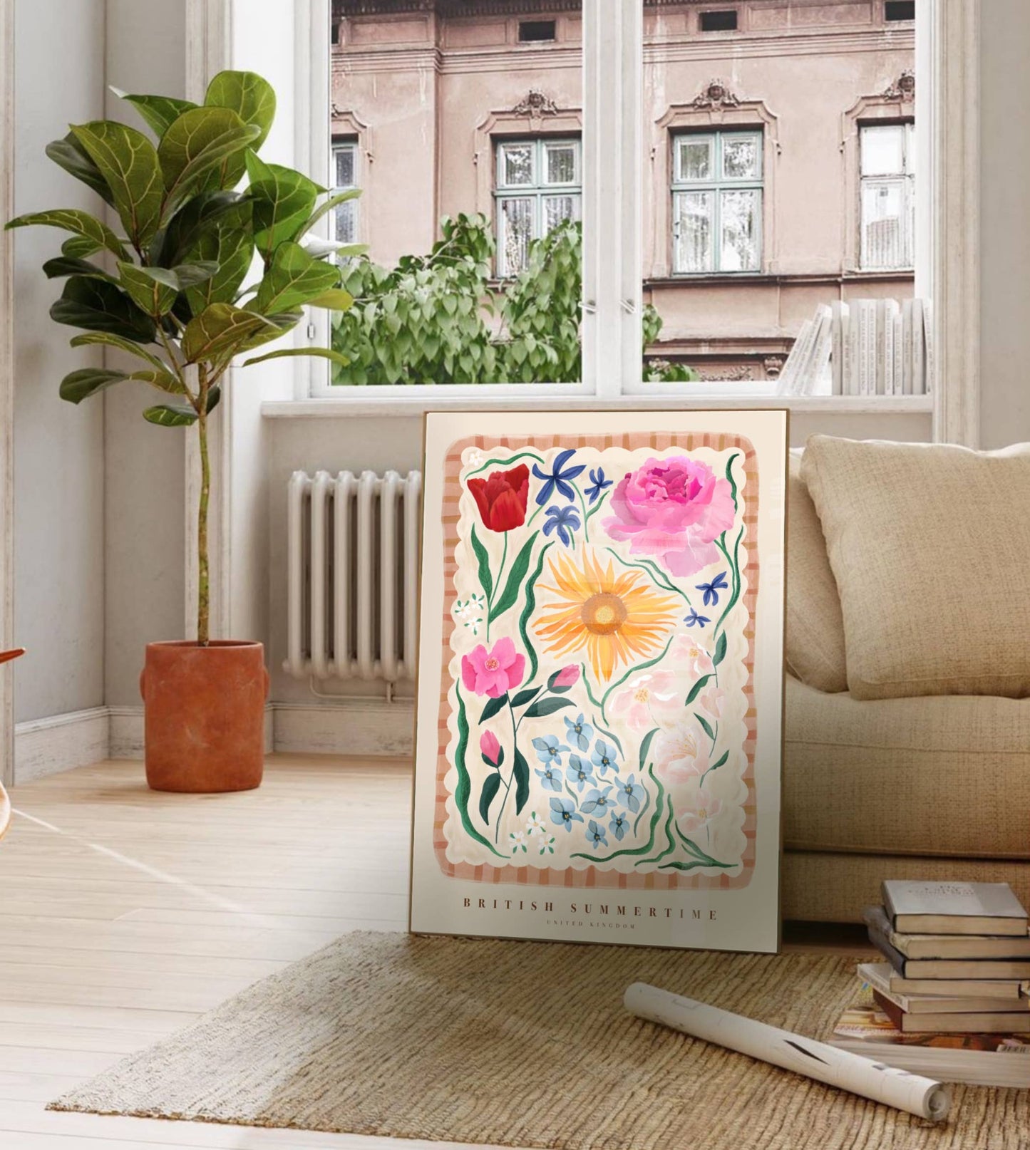 British Summertime Art Print