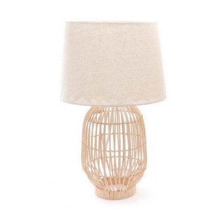 Wicker Lamp
